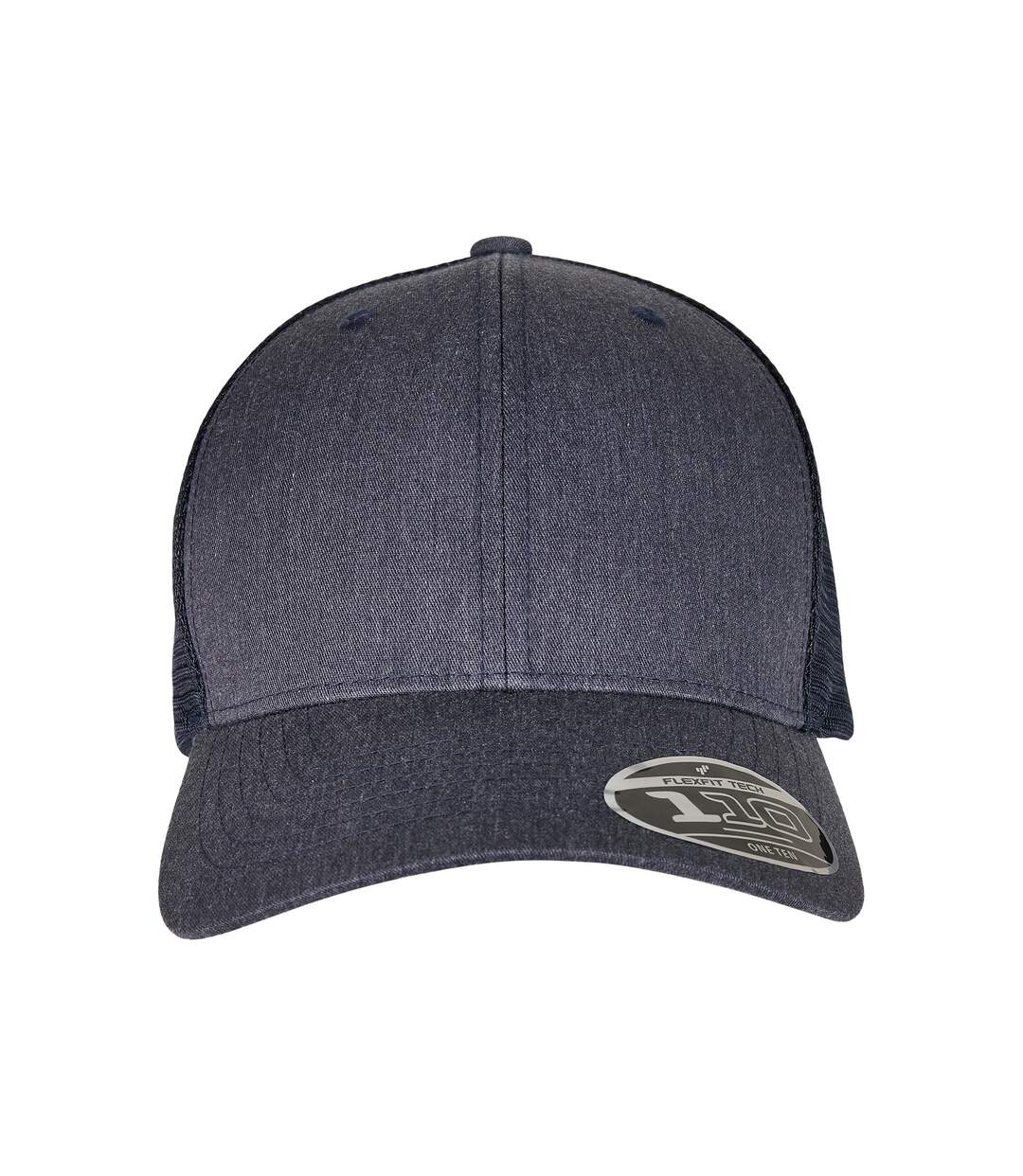 Casquette Trucker Lavande Bleu Marine Flexfit-4