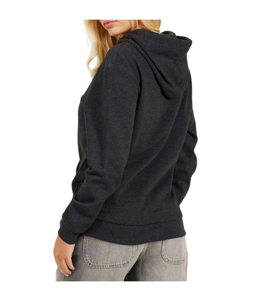 Sweat À Capuche Avec Cordons Femme Anthracite Brave Soul-2