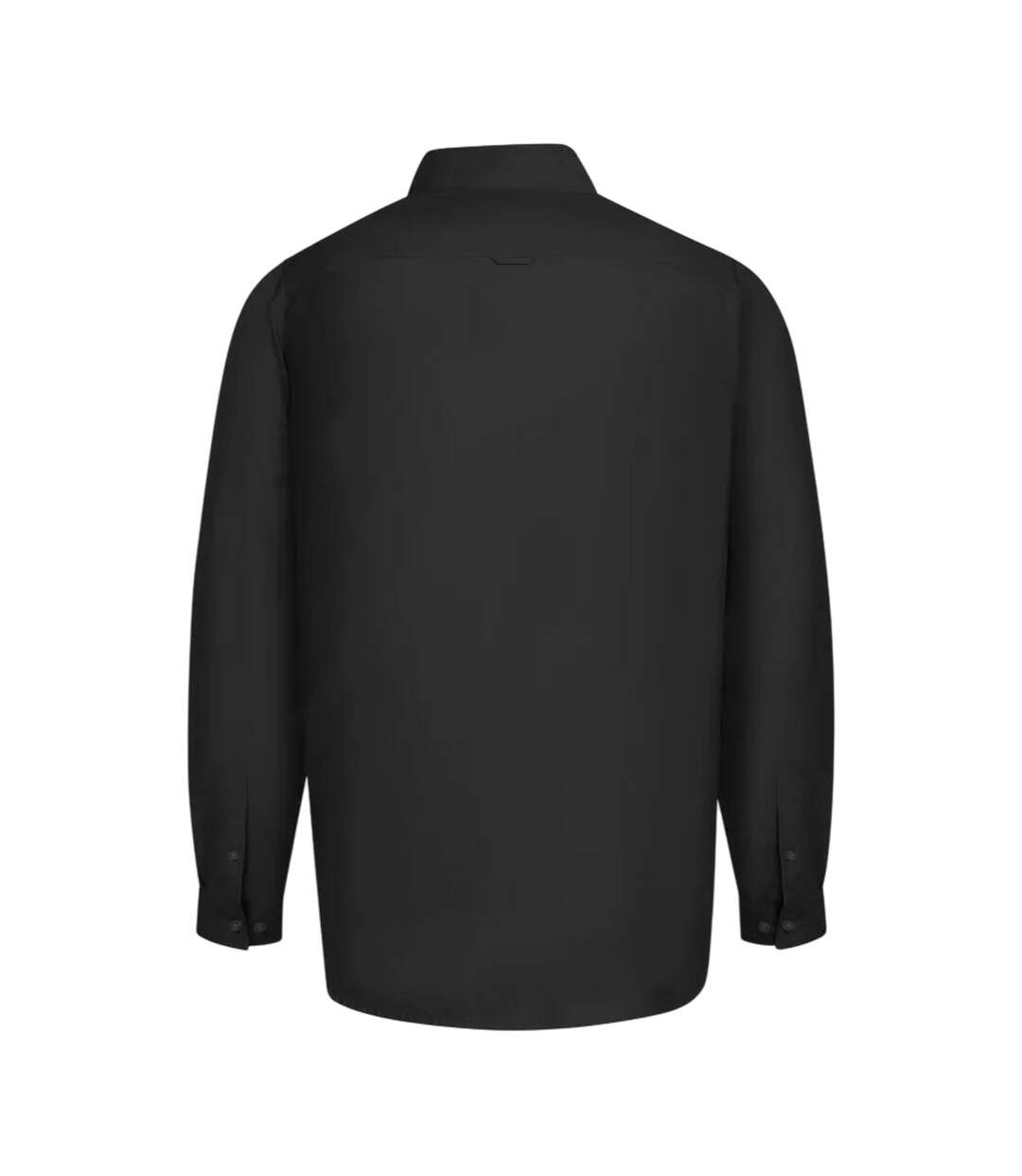 Mens D555 Richard Oxford Tall Long-sleeved Shirt Black Duke-3