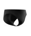 Mens Big Logo Endurance+ Swim Briefs Black Speedo-3