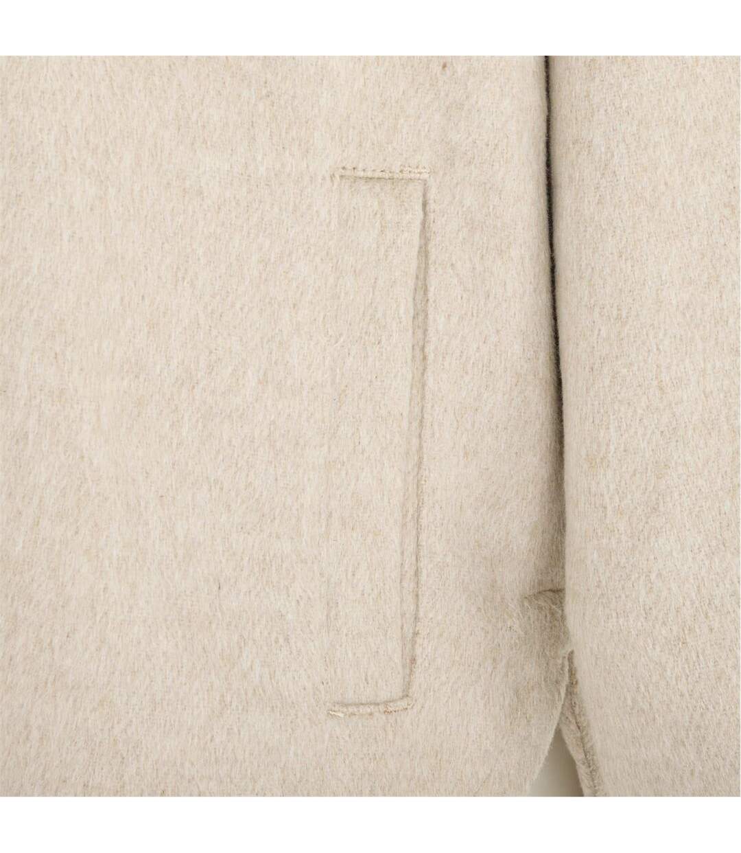 Chemise Manches Longues Femme Beige Clair Miso-3