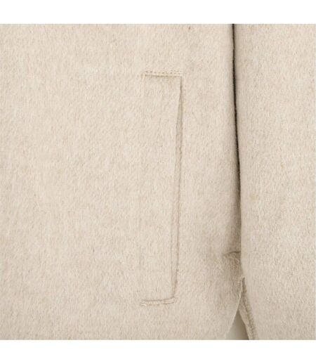 Chemise Manches Longues Femme Beige Clair Miso