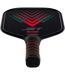 Jet aluminium pickleball paddle one size black/red Franklin