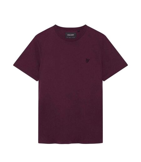 T-shirt Manches Courtes Motif/style Aigle Tonal Homme Rouge Lyle & Scott
