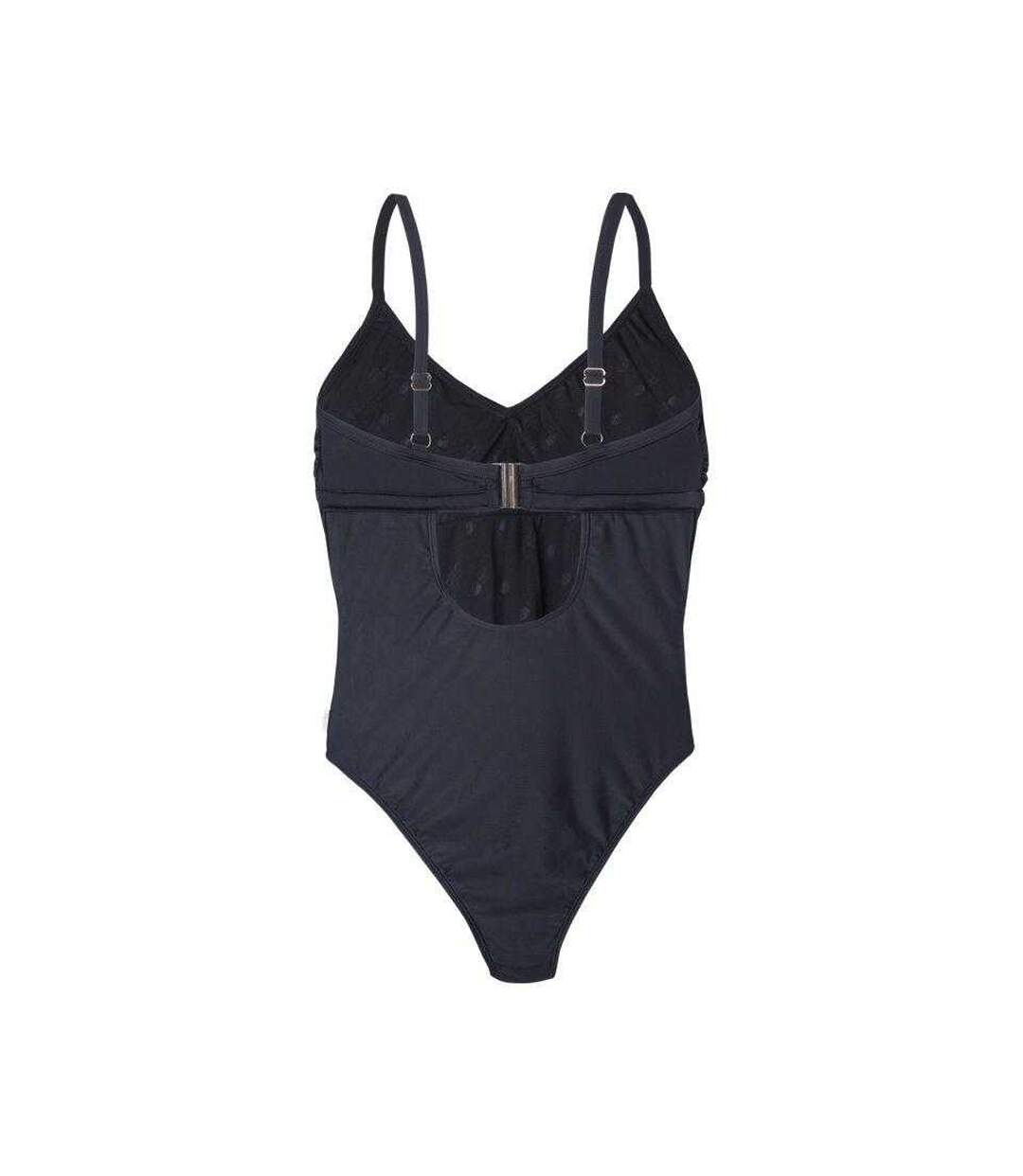 Maillot De Bain 1 Pièce Zaria Femme Noir Aquawave-3