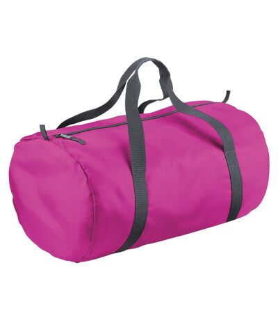 BagBase Packaway Barrel Bag/Duffel Water Resistant Travel Bag (8 Gallons) (Fuchsia) (One Size)