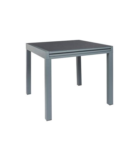 Table de Jardin Extensible Haria 80-160cm Gris