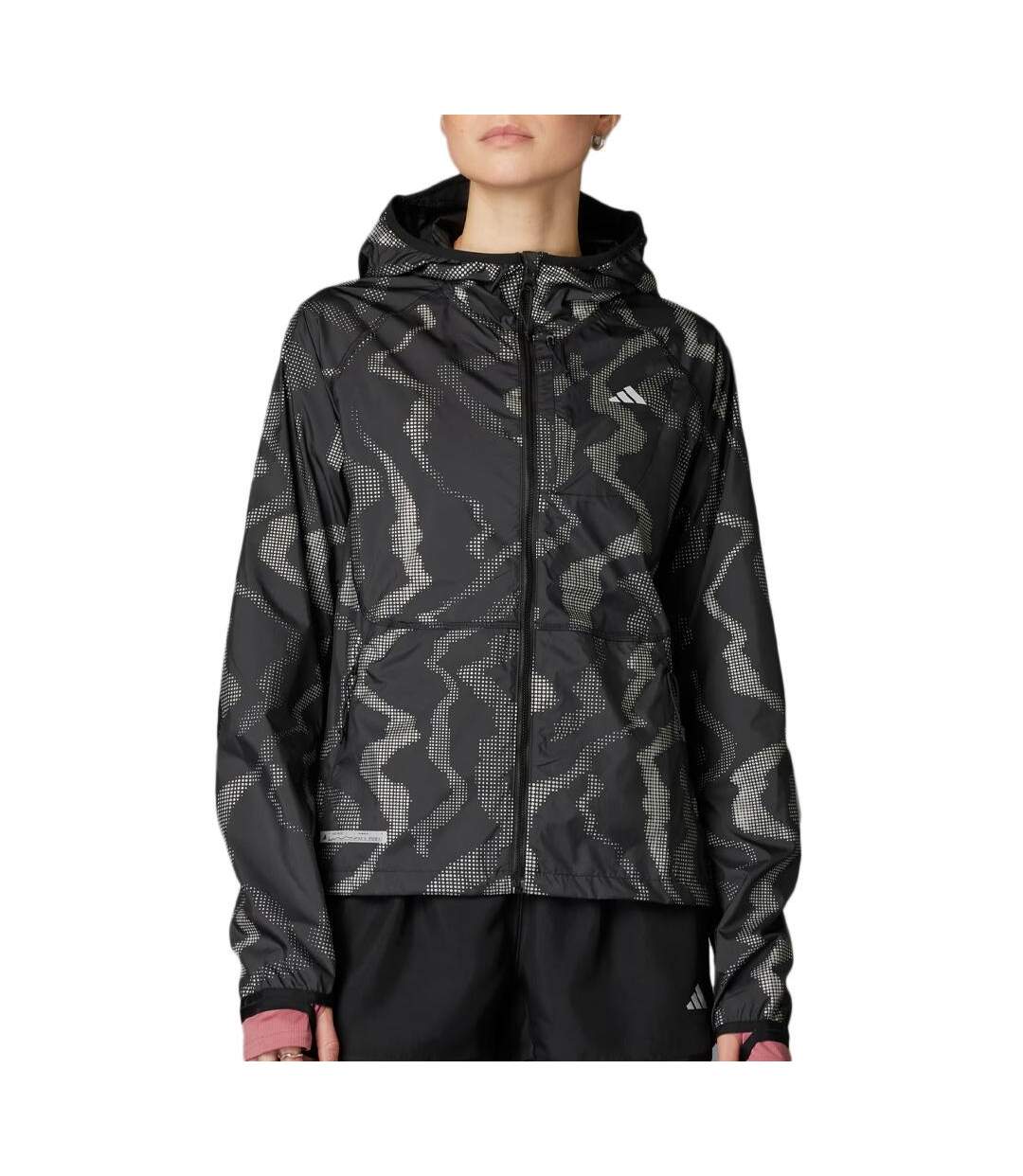 Veste noire femme adidas it3445-1