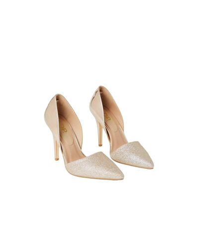 Escarpins dejas femme beige doré Dorothy Perkins