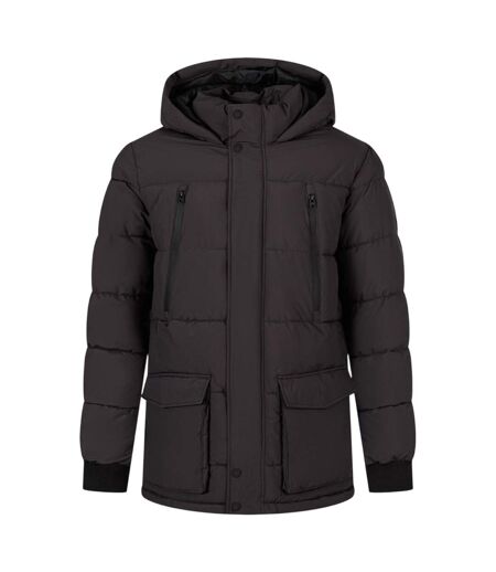 Parka Motif/style Uni Homme Gris Minoti