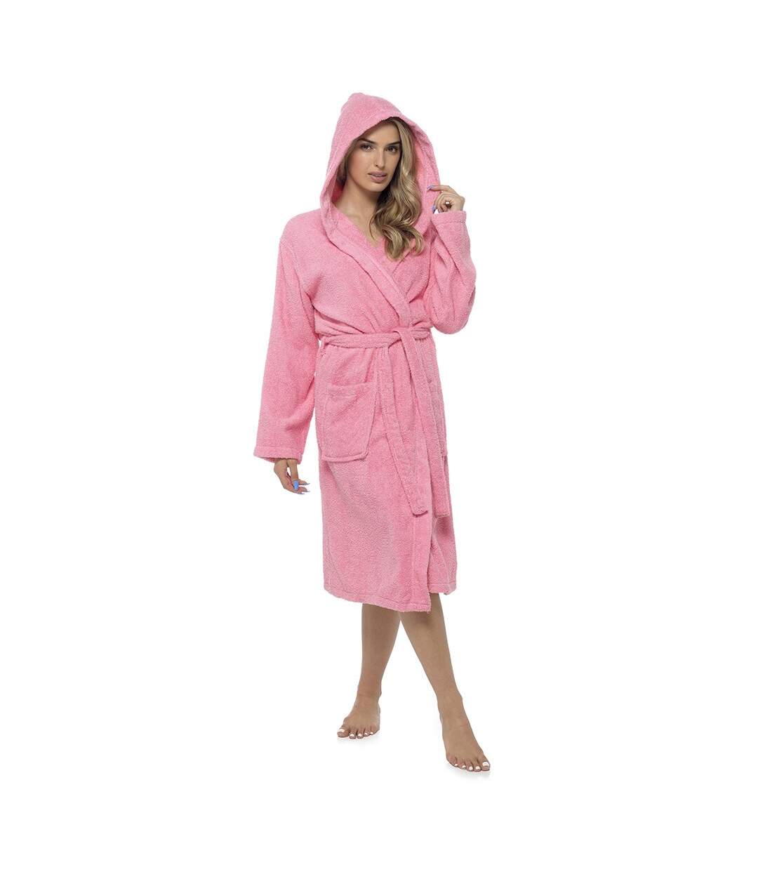 Robe De Chambre Femme Rose Tom Franks-1
