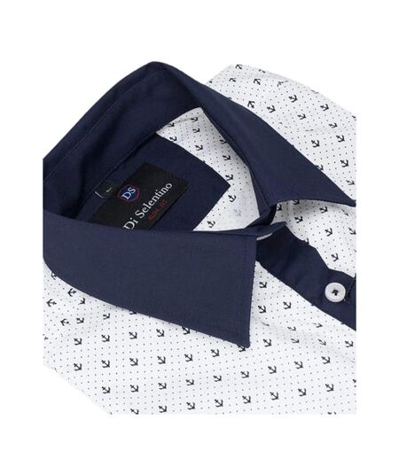 Chemisier Saint Tropez Femme Écru Noir Di Selentino