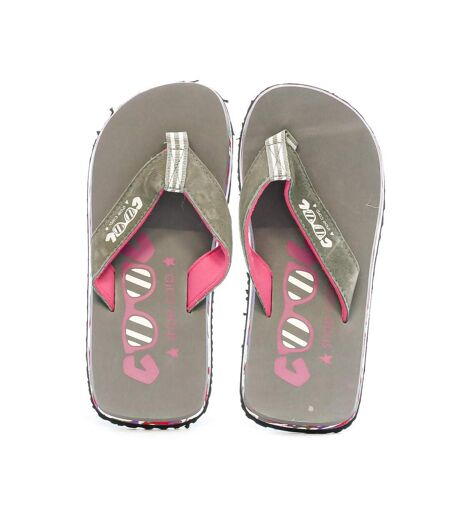 Tongs Grise/Rose Femme Cool Shoe Eve Slight - 35/36