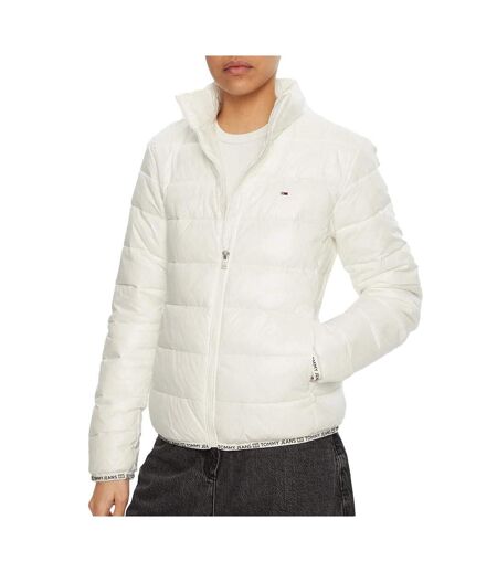 Doudoune blanche femme tommy hilfiger essential bds - l