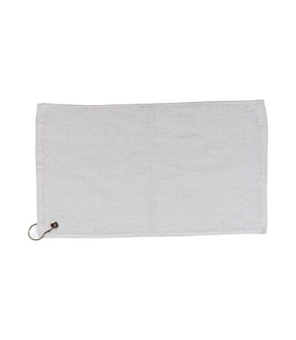 Luxury golf towel one size white Towel City