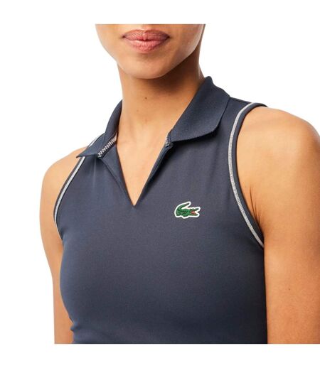 Womens/ladies sports bra blue Lacoste