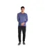 T-shirt Manches Longues Active Homme Bleu Animal-4