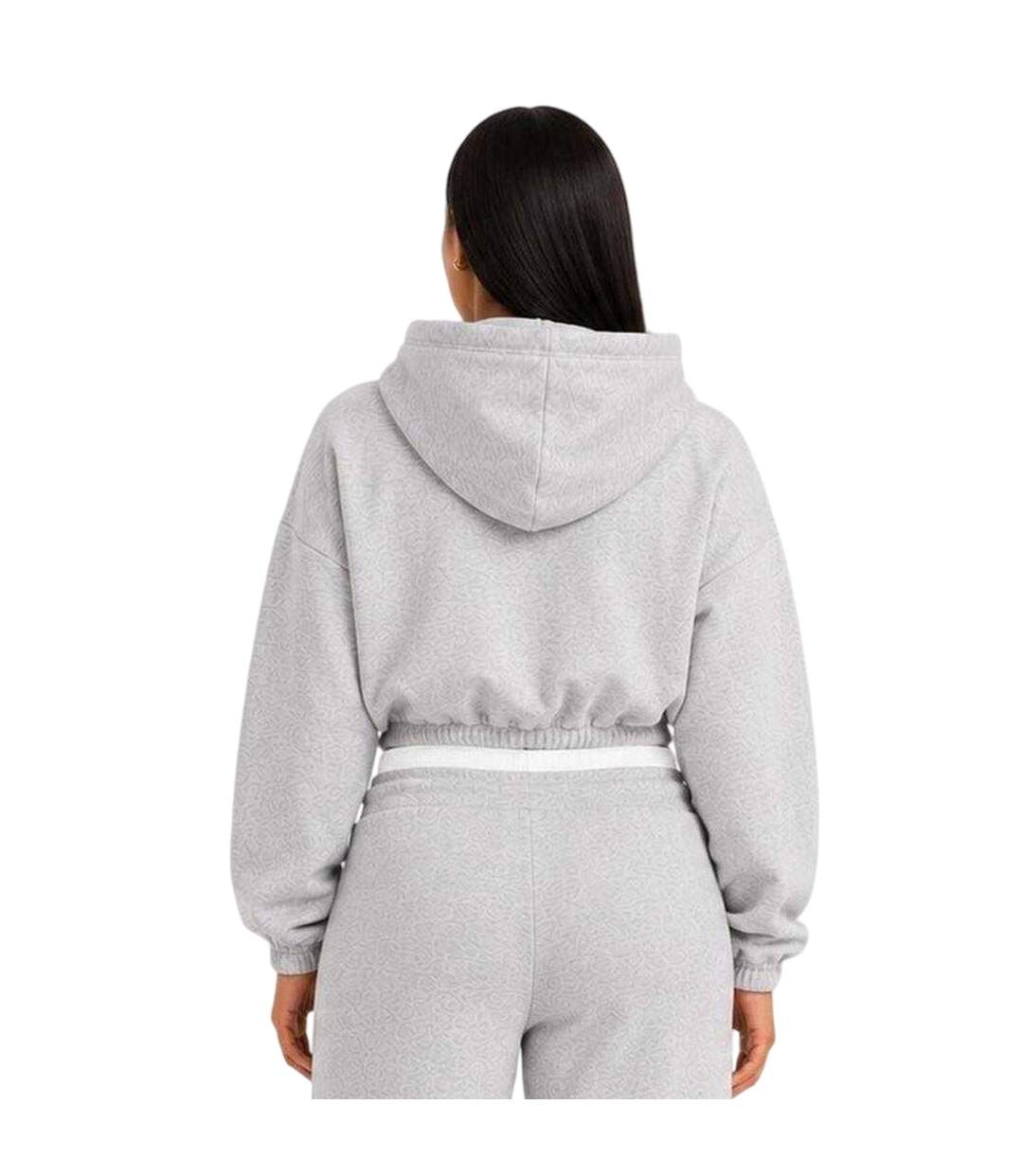 Sweat À Capuche Femme Gris Chiné I Saw It First-2