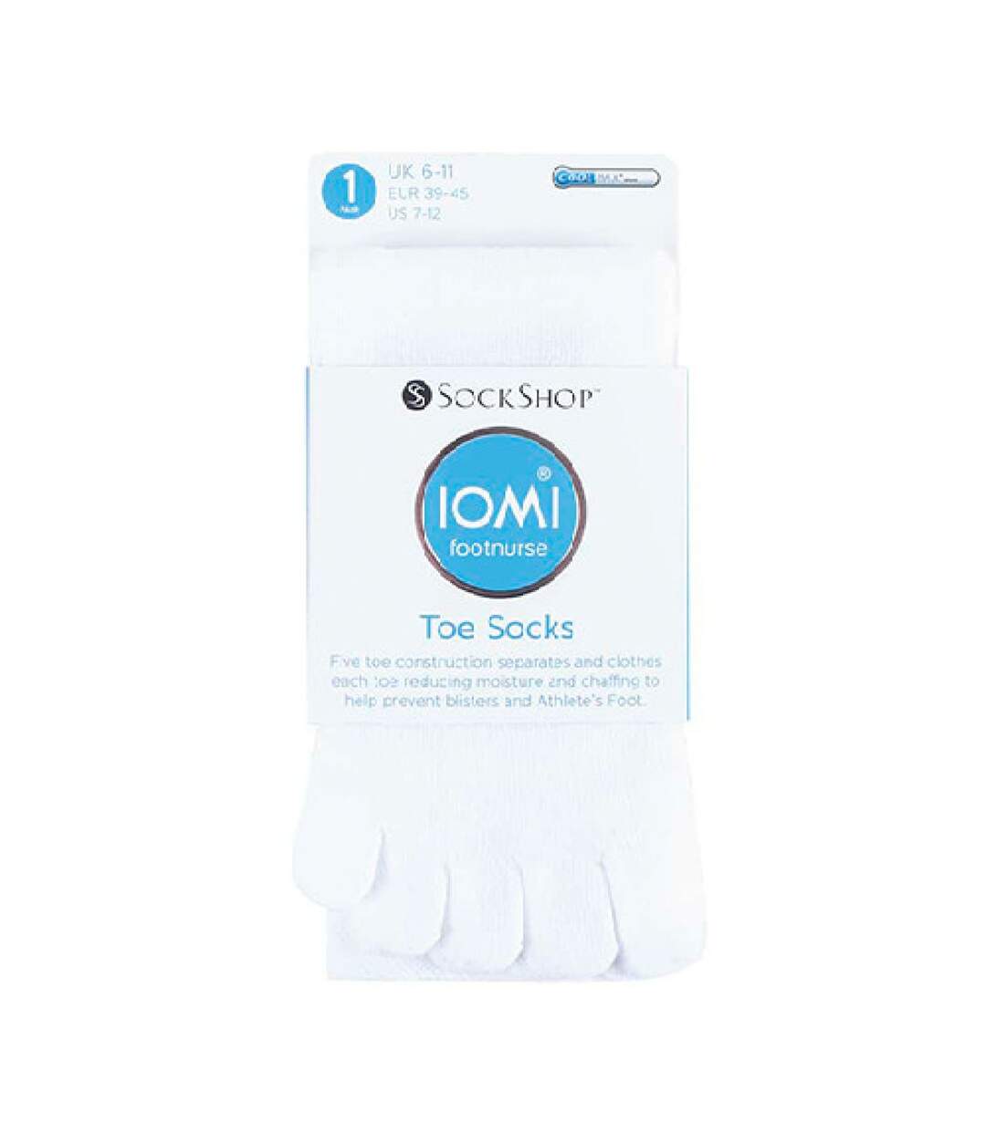Chaussettes à Orteils Séparés Coton Coolmax-2