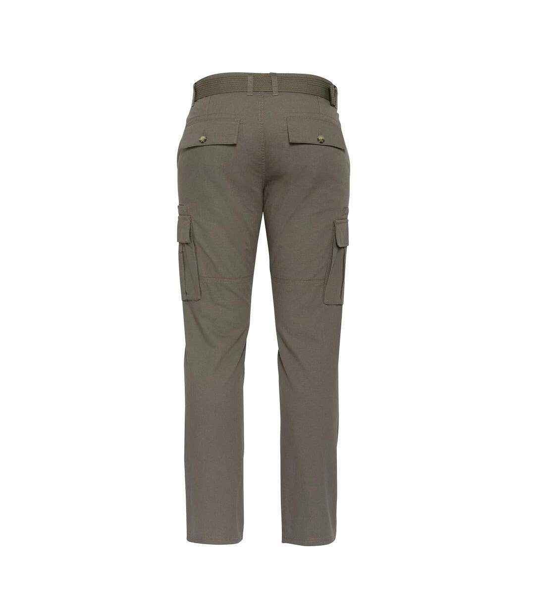Pantalon fluide kaki homme schott trassault-2