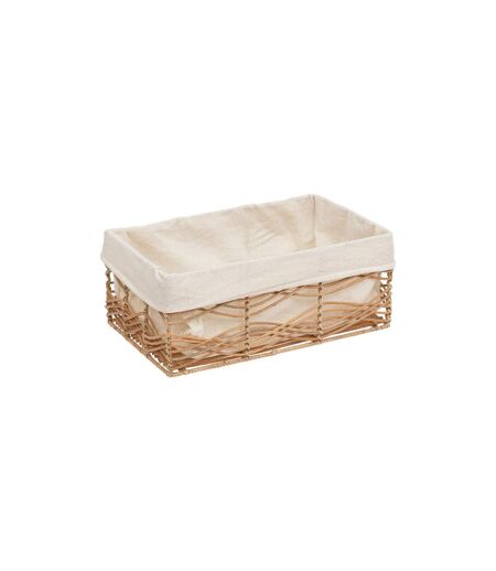 Lot de 4 Cagettes en Rotin Rosy 48cm Naturel