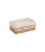 Lot de 4 Cagettes en Rotin Rosy 48cm Naturel-5