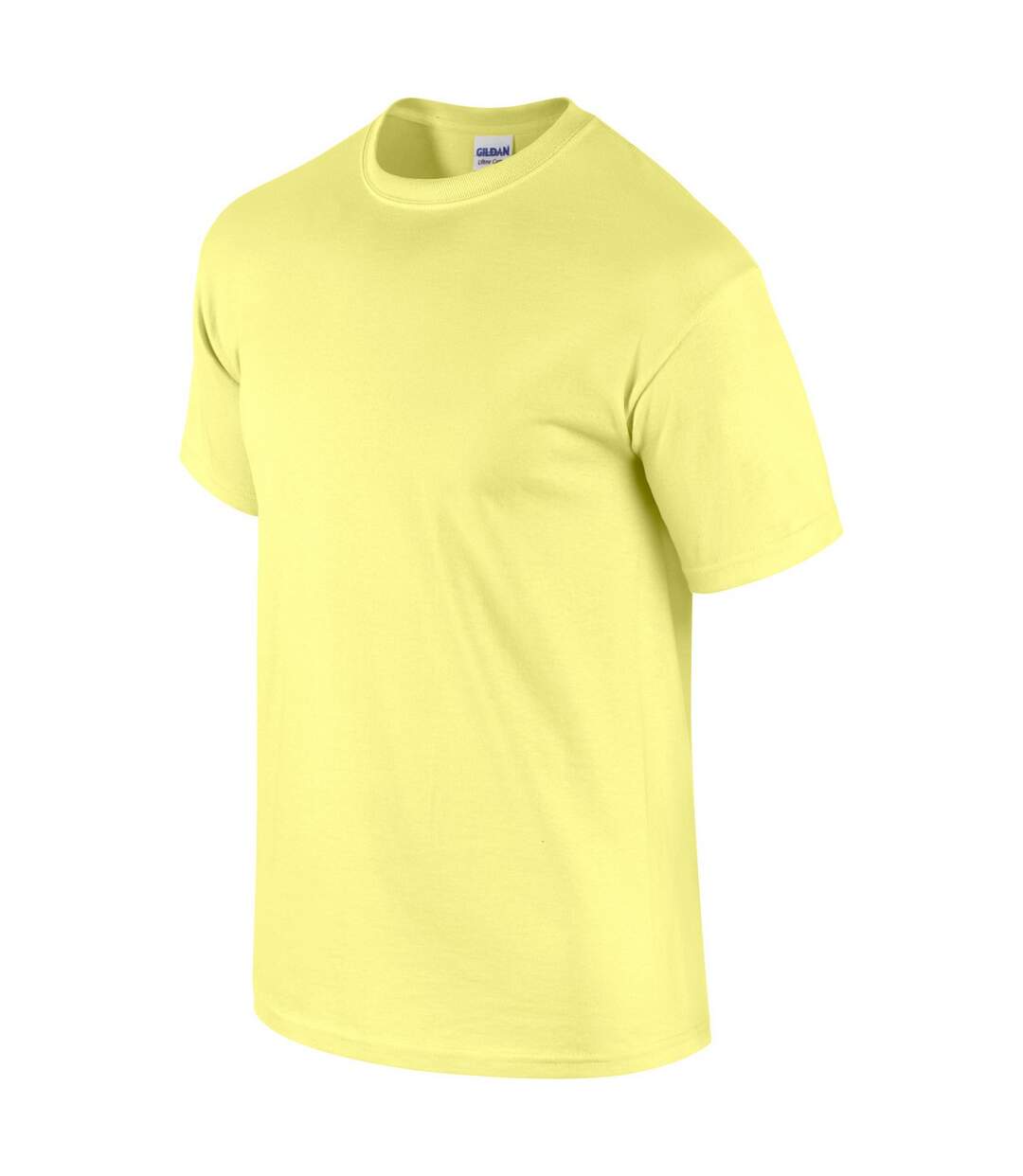 T-shirt homme jaune Gildan-3