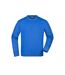 Sweat Workwear Adulte Bleu Roi James And Nicholson-1