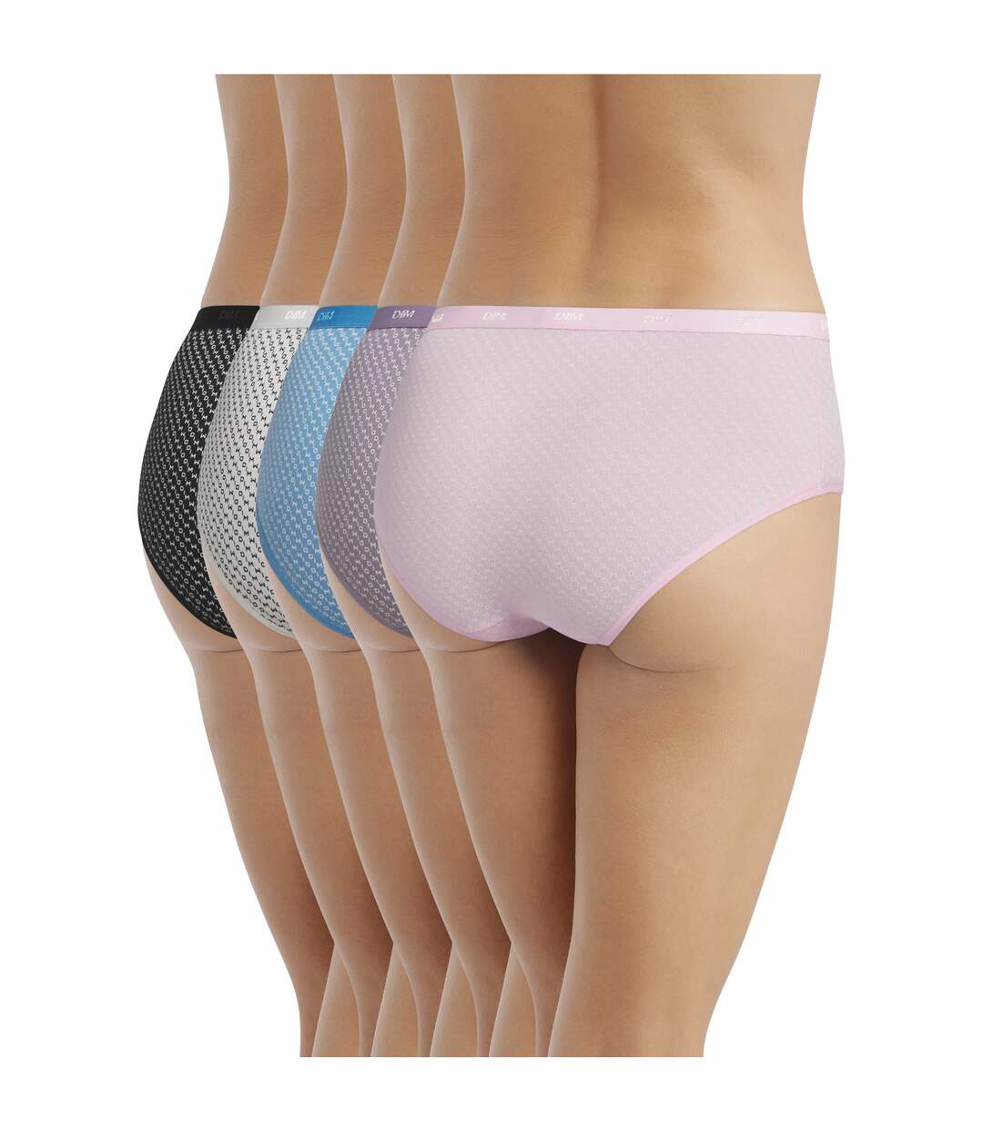 Lot de 5 Shorties Les Pockets Coton-2