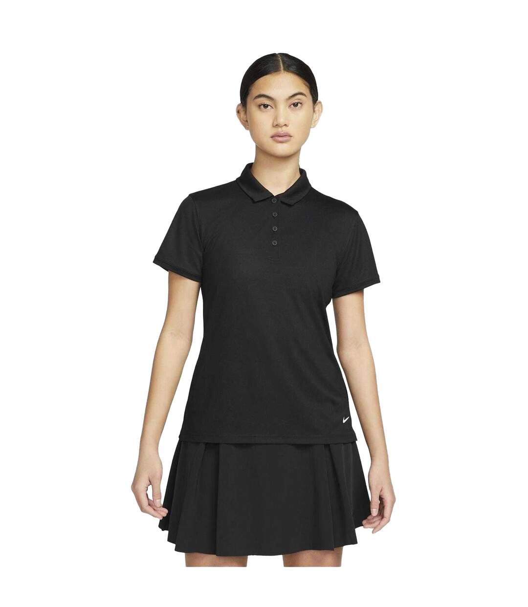 Polo Golf Victory Femme Noir Blanc Nike-2