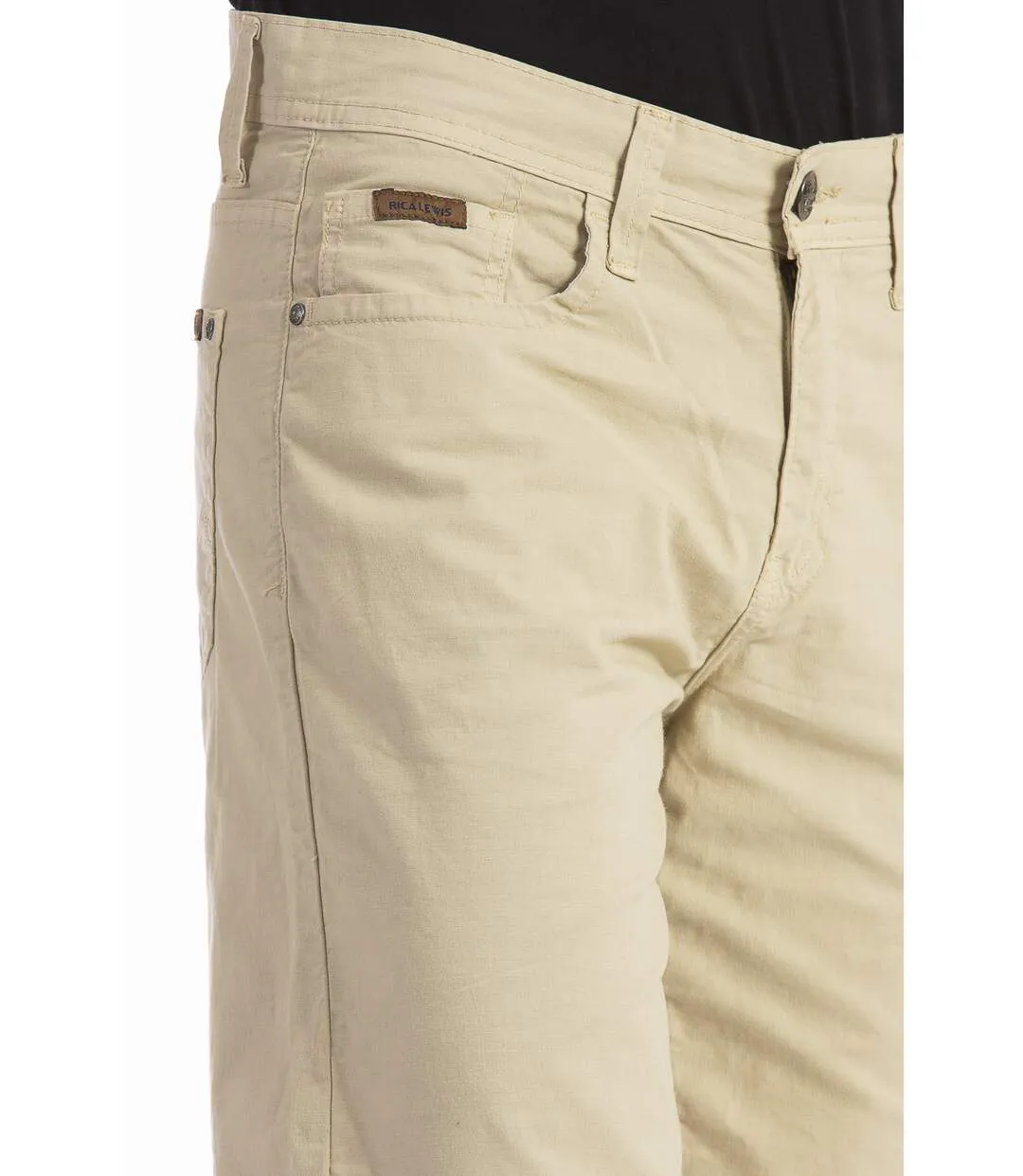 Bermuda coupe droite relax toile coton GENESYX-5