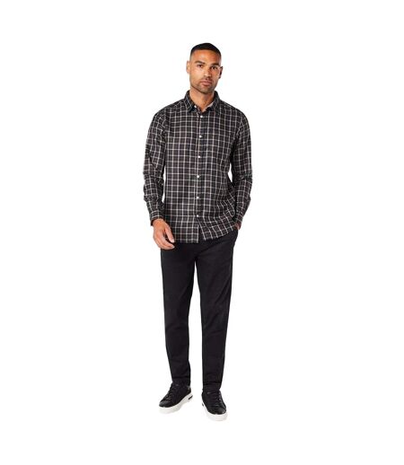 Chemise homme noir Maine