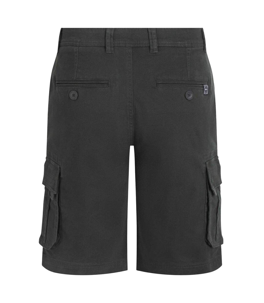 Mens rigney cargo shorts washed black Weird Fish-2