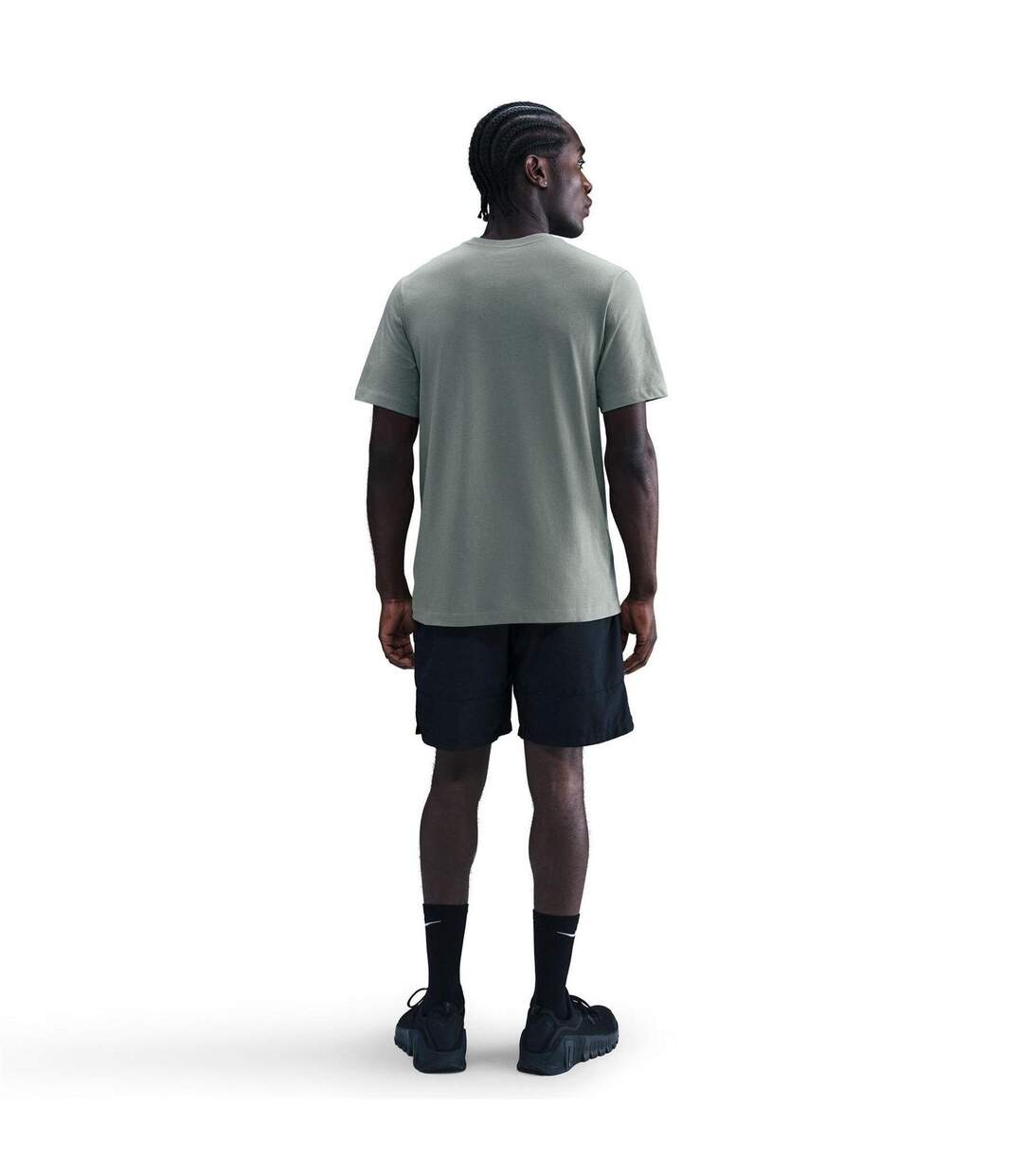Mens Legend Swoosh Dri-fit T-shirt Green Clay Nike-4