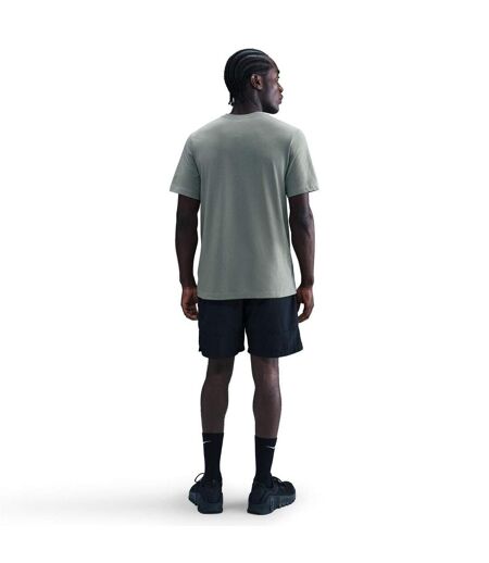 Mens Legend Swoosh Dri-fit T-shirt Green Clay Nike
