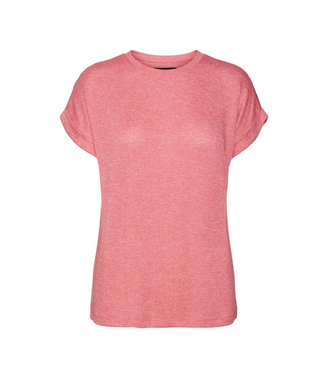 T-Shirt rose fuchsia femme vero moda brianna 10291353 - s-3