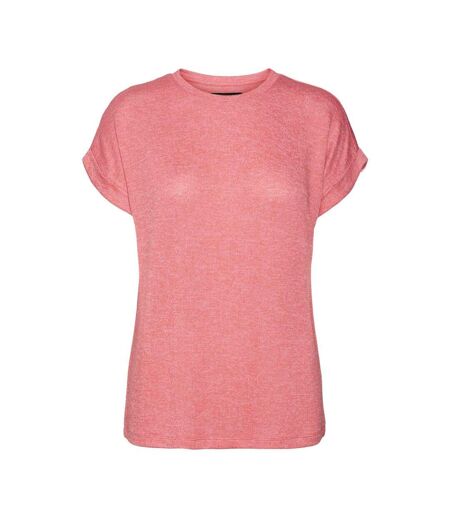 T-Shirt rose fuchsia femme vero moda brianna 10291353 - s