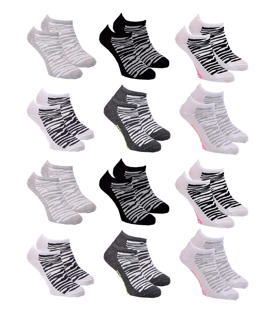 Chaussettes Femme SNEAKER KAPPA Pack de 12 Paires 3148-2