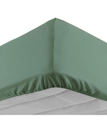 Drap Housse Lina 180x200cm Vert Cèdre