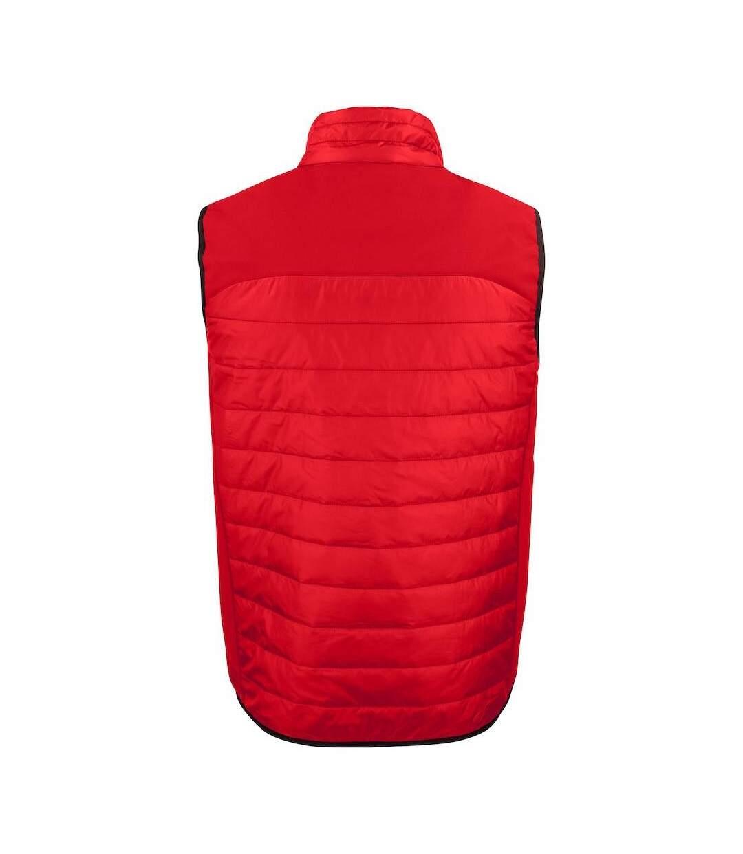 Mens Expedition Gilet Red Printer-2