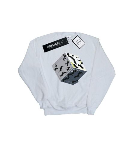 Disney Sweatshirt Mickey Mouse Cube Femme/Ladies (Blanc) - UTBI27120