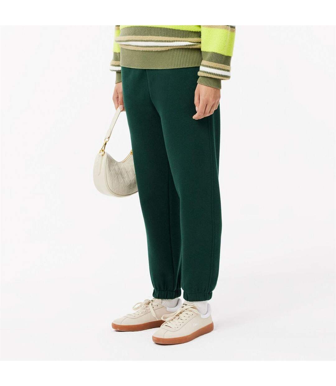 Pantalon De Jogging Femme Vert Lacoste-2