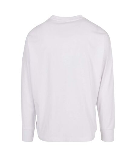 T-shirt Manches Longues Homme Blanc Build Your Brand