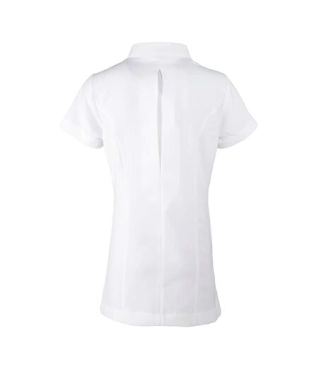 Pack Of 2  Ladies/womens *blossom* Tunic / Health Beauty & Spa / Workwear  White Premier
