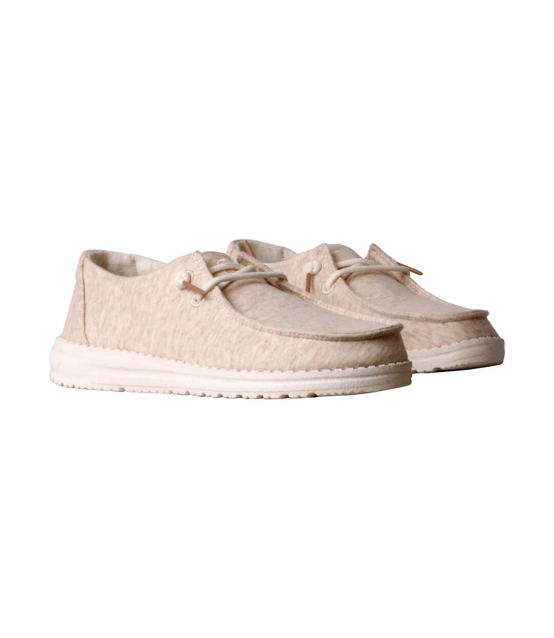 Mocassin Basse à Lacets Hey Dude Wendy Stretch Jersey-3