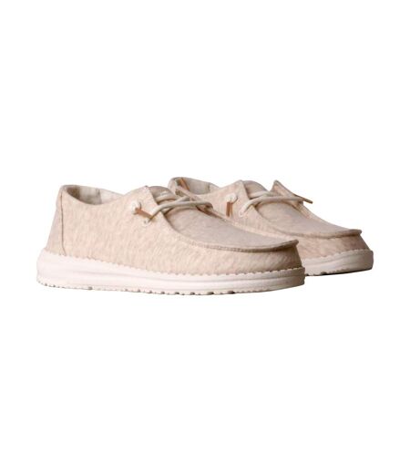 Mocassin Basse à Lacets Hey Dude Wendy Stretch Jersey