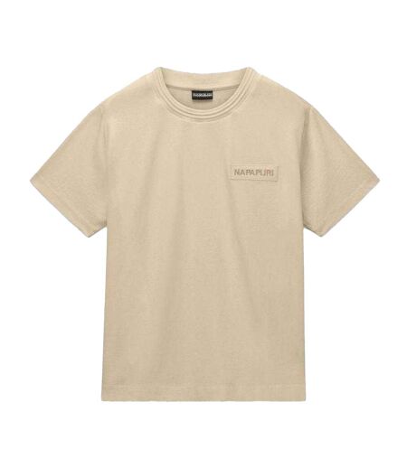Womens/ladies Clarao Regular T-shirt Desert Napapijri