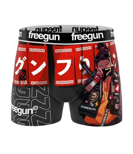 Lot de 4 boxers homme Manga Comics  Freegun