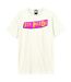 T-shirt Logo Driver Adulte Blanc Amplified-1
