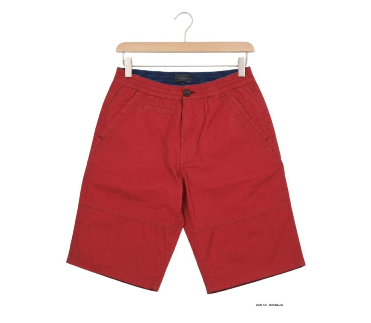 CHALLENGER IMPALA1 Bermuda à taille élastiquée en coton pour un confort absolu tout l'ét-2